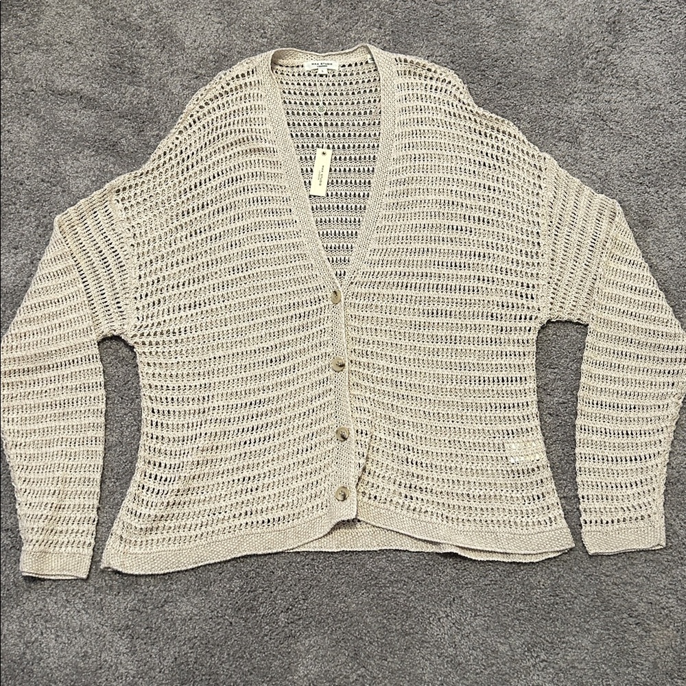 Max Studio Open-Knit Cardigan - NWT